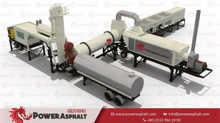 new Powerasfalt 80-240 tph batch type aphalt plant asphalt plant