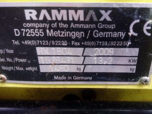 Rammax RW1504 compactor