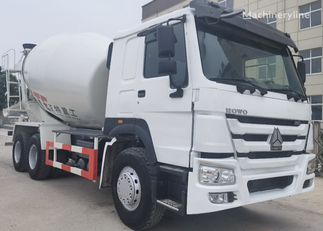 Tigarbo  on chassis Howo ZZ1257N4347E1 concrete mixer truck