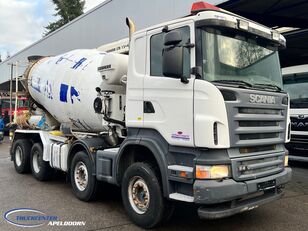 Scania R470 8x4 Big axles, Steel springs, Manuel concrete mixer truck