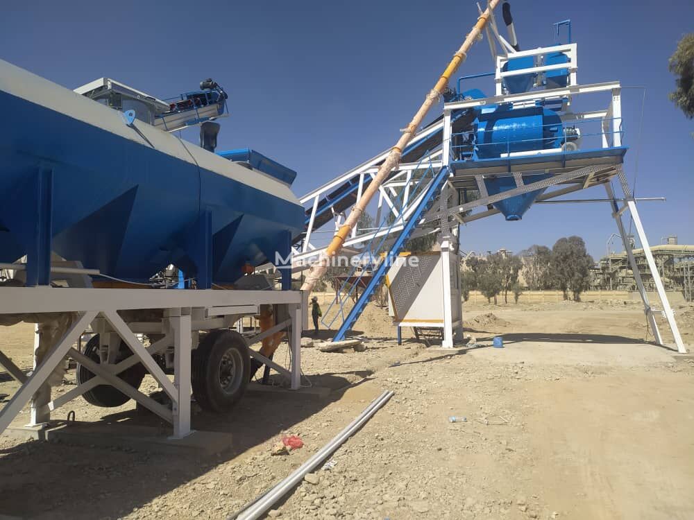 new Conmach MobKing-100 Mobile Concrete Batching Plant - 100 m3/h concrete plant