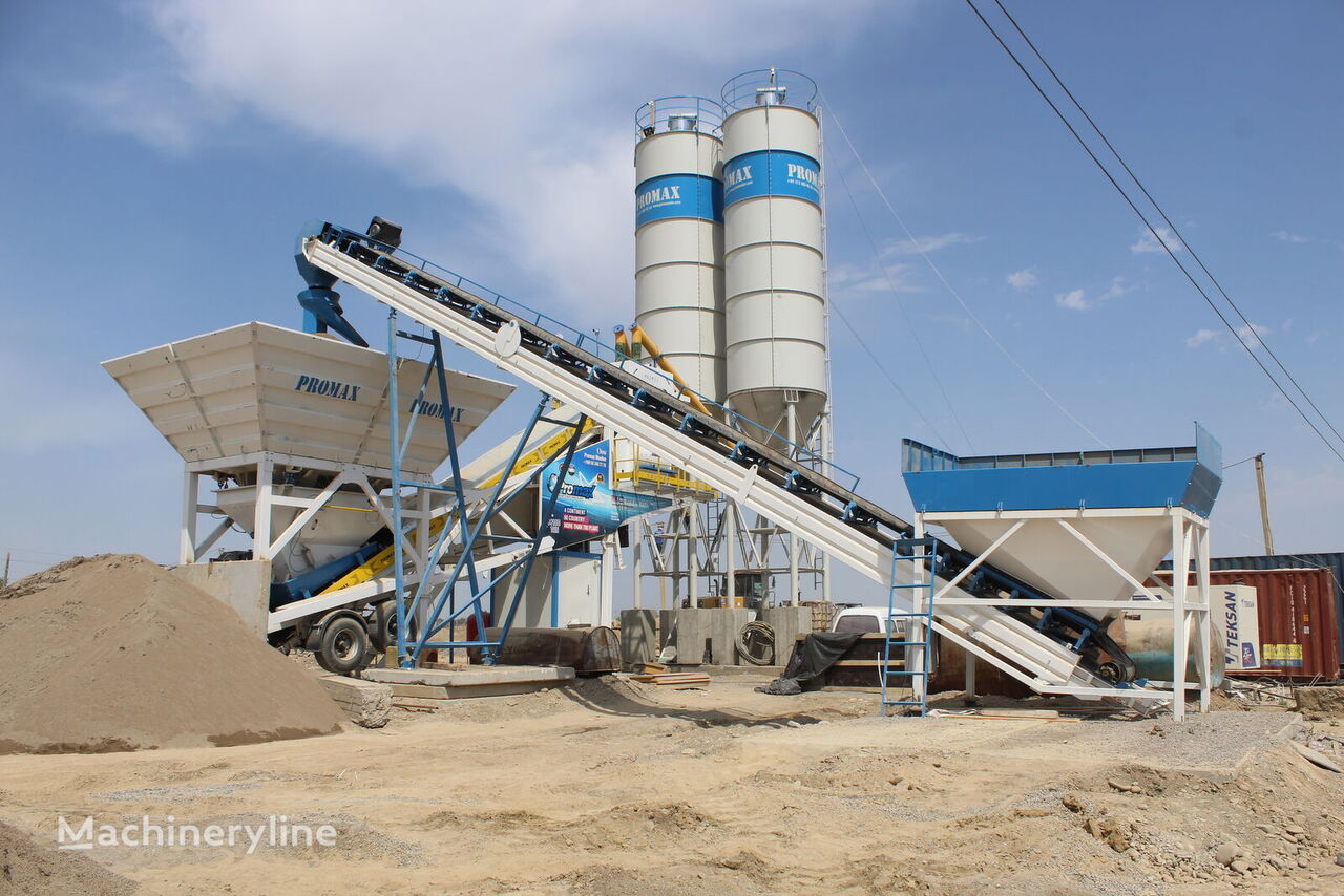 new Promax Centrale à béton mobile M100-TWN (100m / h) concrete plant