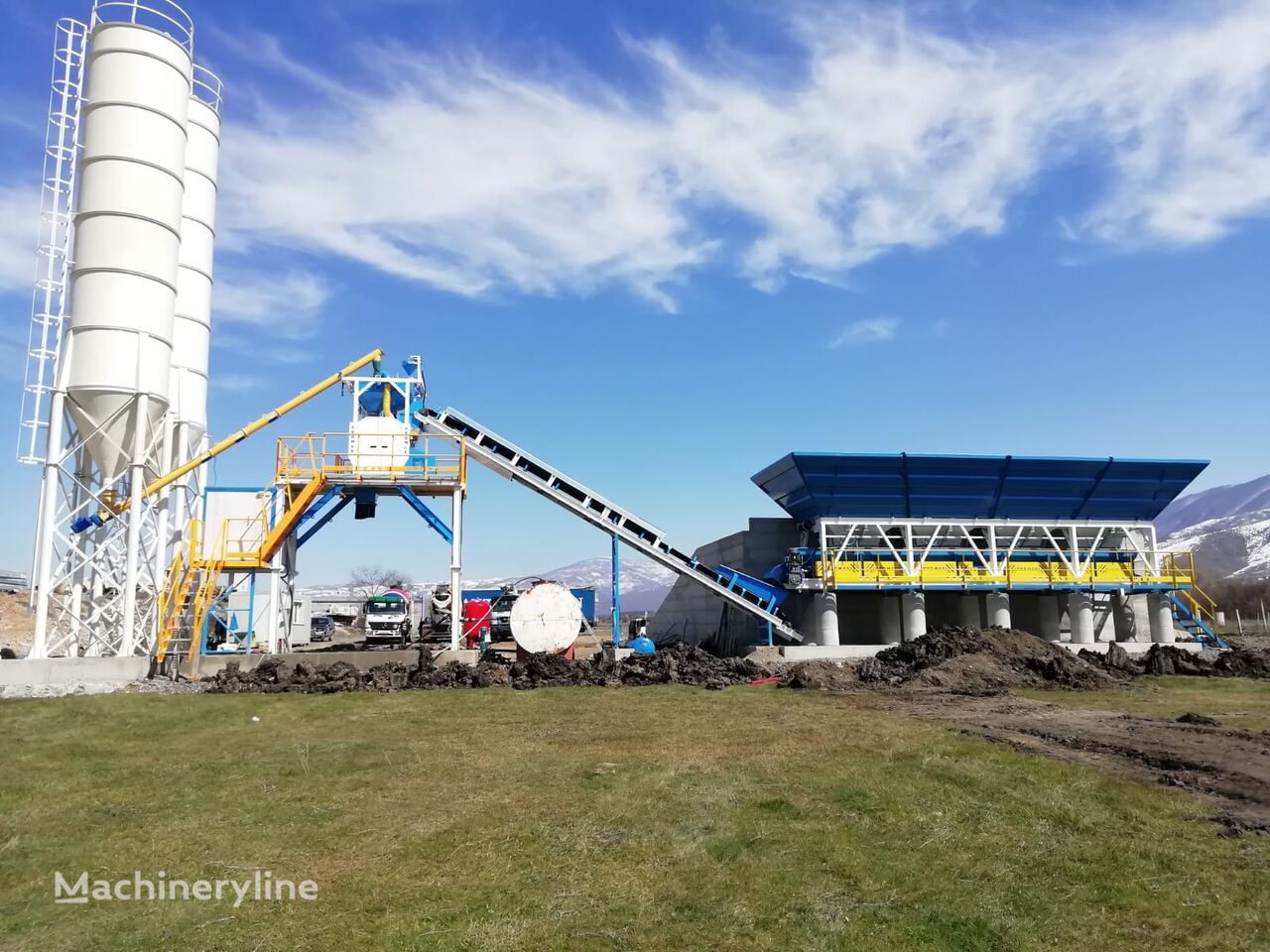 new Promax Compact Concrete Batching Plant PROMAX C60-SNG LINE (60m³/h) concrete plant