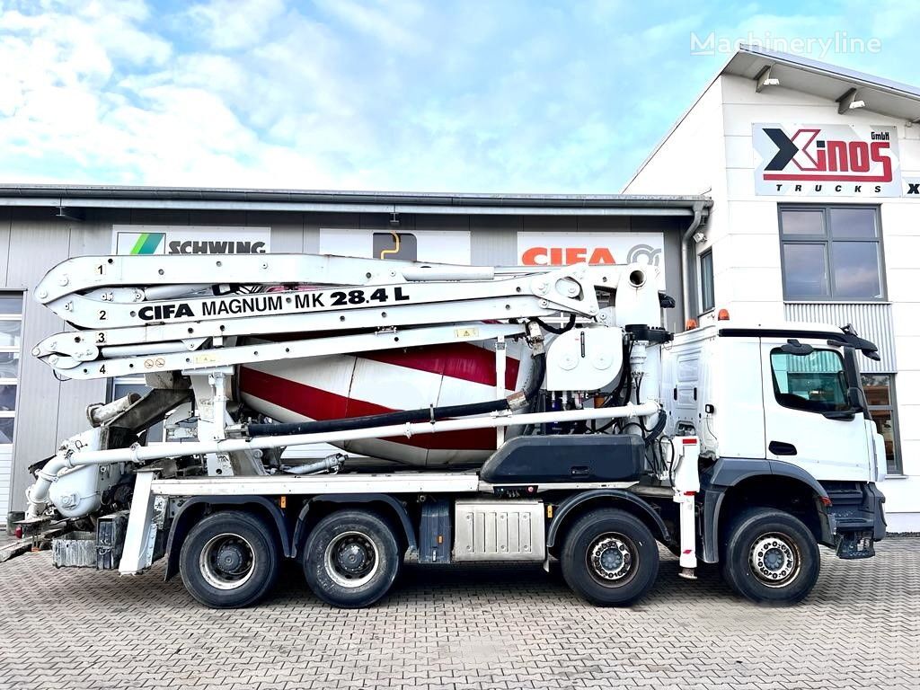 Cifa Magnum MK 28 L  on chassis Mercedes-Benz Arocs 3246  concrete pump