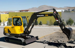 Volvo EC55 mini excavator