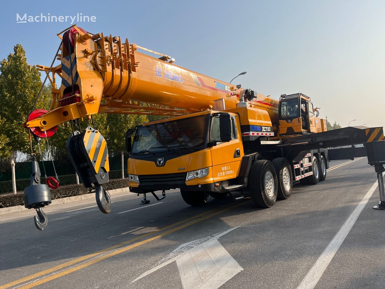 XCMG XCMG XCT80 80 ton used mobile truck crane on sale  mobile crane