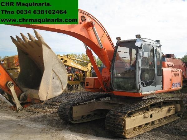 Fiat-Hitachi EX255 tracked excavator