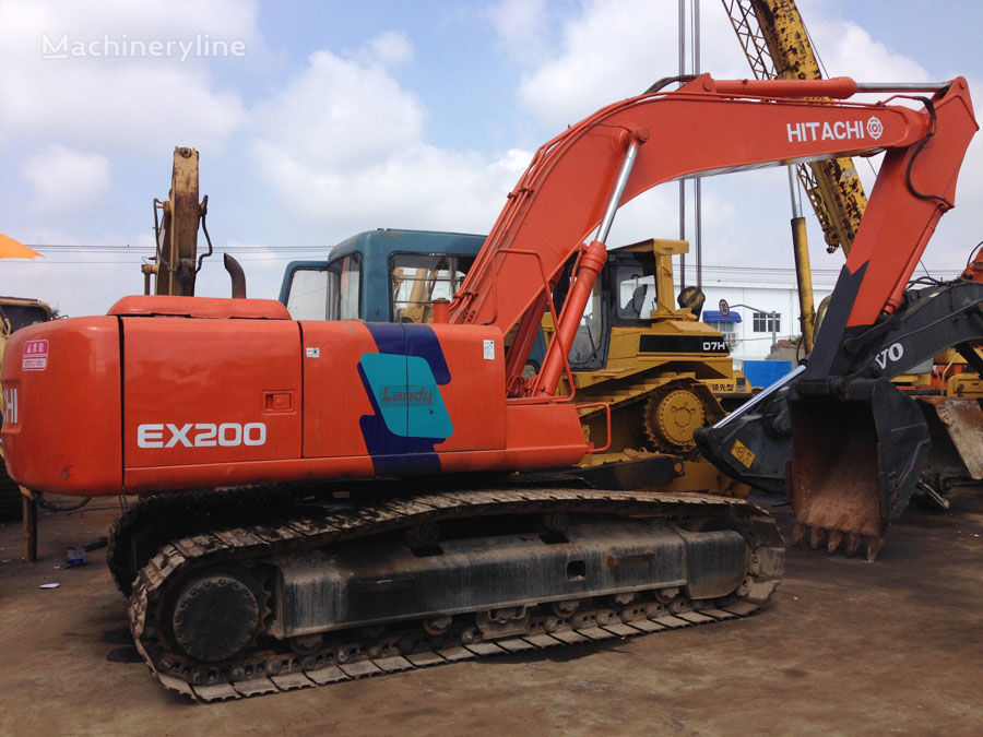 Hitachi ex200-3 tracked excavator