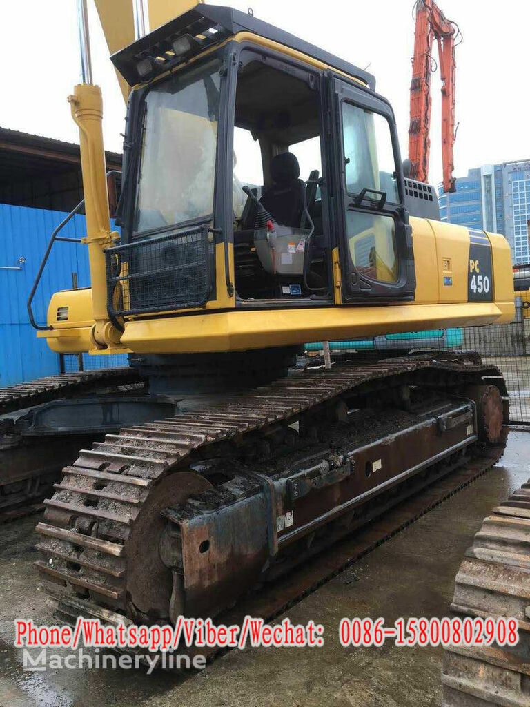 Komatsu PC450-8 tracked excavator