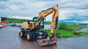 Yanmar B 95W Mit Drei Löffeln und Ein Hammer wheel excavator