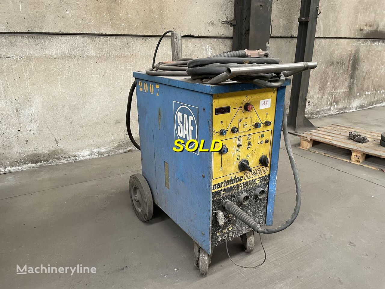 SAF Nertabloc TH260P mobile welding machine