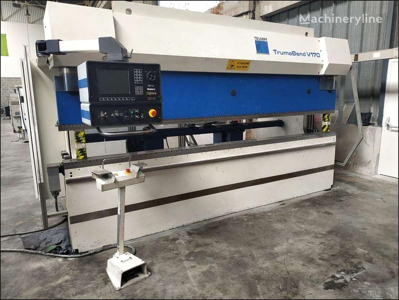Trumpf 170 ton x 4100 mm CNC sheet bending machine