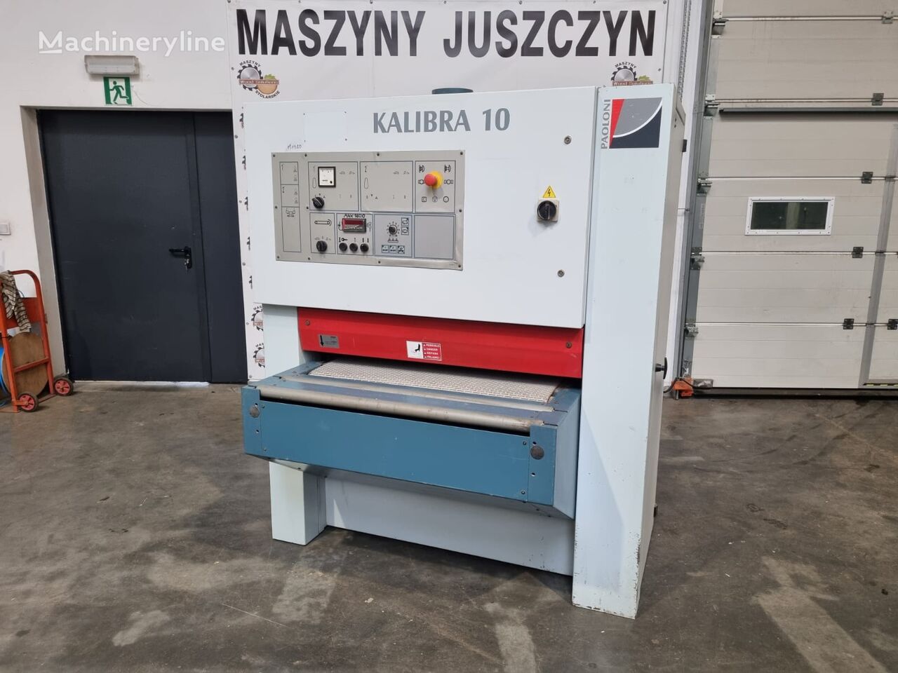 Szlifierka szerokotaśmowa Paoloni Kalibra 10 wood grinding machine